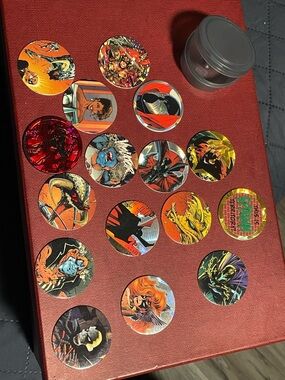 Vintage 1995 Spawn POGs & Kini